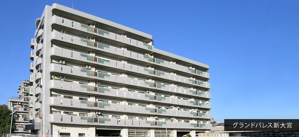 グランドパレス新大宮(側面)"